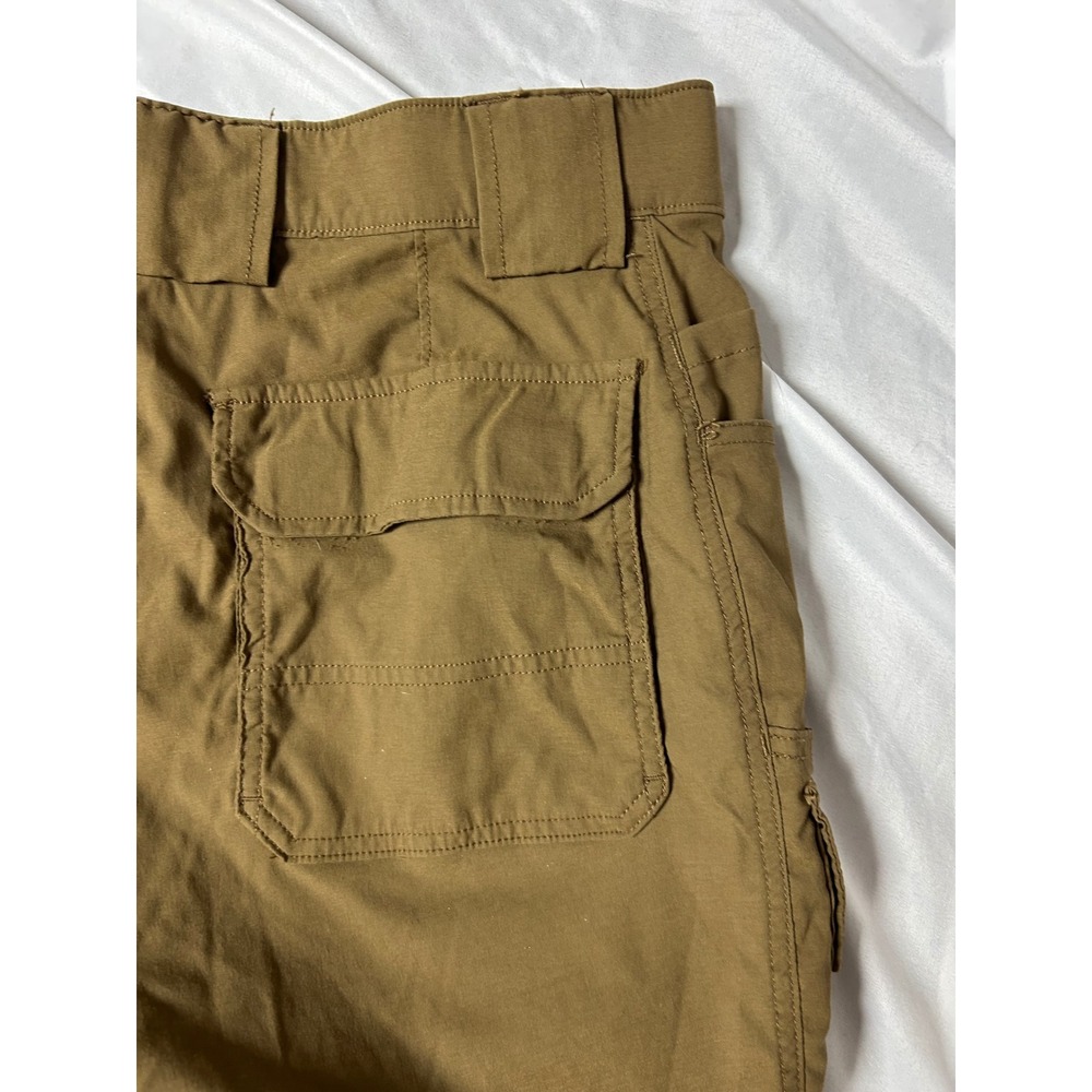 Duluth Trading Co Mens Dry on the Fly Cargo Pants Brown Relaxed Fit 36x34 Hiking - Picture 9 of 16